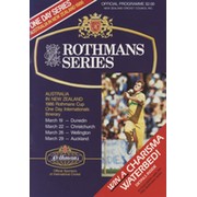 AUSTRALIA IN NEW ZEALAND 1986 (ROTHMANS ONE DAY SERIES) OFFICIAL BROCHURE