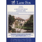 GUBBY ALLEN 1990 HOUSE SALE BROCHURE