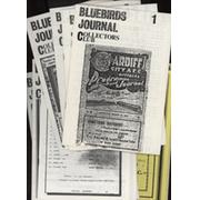 BLUEBIRDS JOURNAL COLLECTORS CLUB (CARDIFF CITY) - ISSUES 1-9 (9 ITEMS)