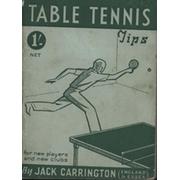 TABLE TENNIS TIPS