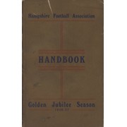 HAMPSHIRE FOOTBALL ASSOCIATION HANDBOOK 1936-37 - GOLDEN JUBILEE EDITION