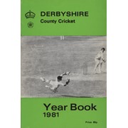 DERBYSHIRE COUNTY CRICKET YEAR BOOK 1981