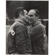ALF RAMSEY & HAROLD SHEPHERDSON 1966 FOOTBALL PHOTOGRAPH