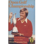 OPEN GOLF CHAMPIONSHIP 1982 (ROYAL TROON) PROGRAMME