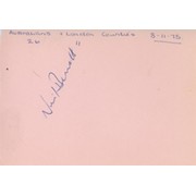 NEIL BENNETT (ENGLAND) RUGBY UNION AUTOGRAPH