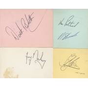 SHOWJUMPING AUTOGRAPHS 1974 - NEWBERY, PRITCHARD, RICKETTS ETC.