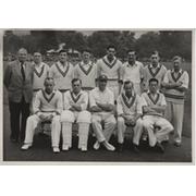 GLOUCESTERSHIRE 1953 CRICKET PHOTOGRAPH