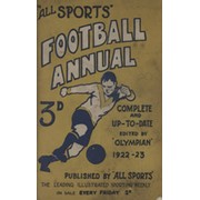 ALL SPORTS FOOTBALL ANNUAL 1922-23