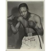 KID GAVILAN (CUBA) 1974 SIGNED BOXING PHOTOGRAPH