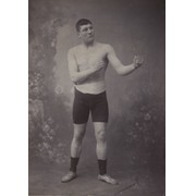 BEN TAYLOR (THE WOOLWICH INFANT) BOXING PHOTOGRAPH