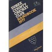 SUSSEX COUNTY CRICKET CLUB HANDBOOK 1977