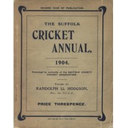 THE SUFFOLK COUNTY CRICKET ANUAL 1904