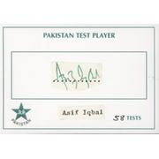 ASIF IQBAL (PAKISTAN & KENT) CRICKET AUTOGRAPH