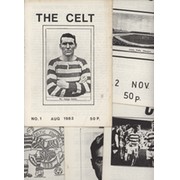 THE CELT (CELTIC FOOTBALL FANZINE) 1983-2000 (FIRST 65 ISSUES)