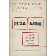 DONCASTER ROVERS FC 1958-59 OFFICIAL HANDBOOK