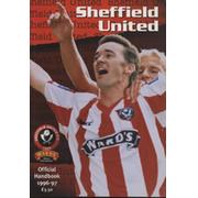 SHEFFIELD UNITED FC 1996-97 OFFICIAL HANDBOOK