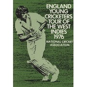 ENGLAND YOUNG CRICKETERS (TOUR TO WEST INDIES) 1976 TOUR BROCHURE