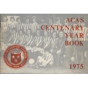 ACAS CENTENARY YEAR BOOK 1975 (HAMILTON ACADEMICAL F.C.)