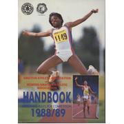 AMATEUR ATHLETIC ASSOCIATION AND WOMENS ATHLETIC ASSOCIATION HANDBOOK 1988/89