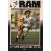 DERBY COUNTY 1989-90 OFFICIAL HANDBOOK