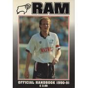 DERBY COUNTY 1990-91 OFFICIAL HANDBOOK