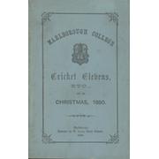 MARLBOROUGH COLLEGE CRICKET ELEVENS ETC., UP TO CHRISTMAS 1880
