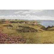 BUDLEIGH SALTERTON GOLF LINKS GOLF POSTCARD