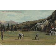 BANFF GOLF CLUB (ALBERTA, CANADA) GOLF POSTCARD