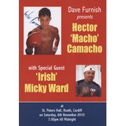 HECTOR CAMACHO 2010 PROMOTIONAL DINNER PROGRAMME - SIGNED BY CAMACHO & MICKY WARD
