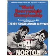 MUHAMMAD ALI V KEN NORTON 1976 BOXING PRESS PACK