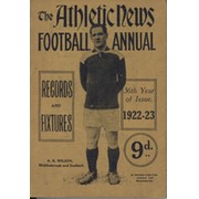 ATHLETIC NEWS FOOTBALL ANNUAL 1922-23