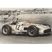 STIRLING MOSS SIGNED PHOTOGRAPH