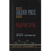 BRITISH GRAND PRIX 1956 MOTOR RACING PROGRAMME