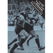 CARDIFF V BARBARIANS 1987 RUGBY UNION PROGRAMME (SIGNED BY BARBARIANS)