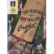 200 SEASONS OF AUSTRALIAN CRICKET