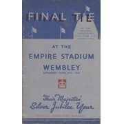 SHEFFIELD WEDNESDAY V WEST BROMWICH ALBION 1935 (F.A. CUP FINAL) FOOTBALL PROGRAMME