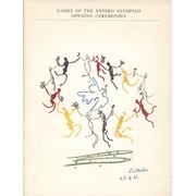 LOS ANGELES OLYMPICS 1984 - OPENING CEREMONY OFFICIAL PROGRAMME