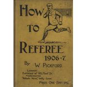 HOW TO REFEREE