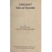 CRICKET - INDIAN AND UNIVERSITIES
