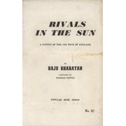 RIVALS IN THE SUN: A SURVEY OF THE 1952 TOUR OF ENGLAND