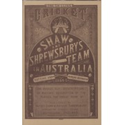 CRICKET: SHAW AND SHREWSBURY