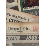 F.A. CUP FINAL NEWSPAPER SPECIALS 1966-1982 (A COLLECTION OF 9 MISCELLANEOUS ISSUES)