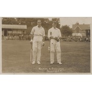KILNER & SUTCLIFFE (YORKSHIRE) CRICKET POSTCARD