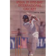 INDIA IN ONE-DAY INTERNATIONAL CRICKET 1974-1991