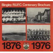 BINGLEY R.U.F.C. CENTENARY BROCHURE 1876-1976