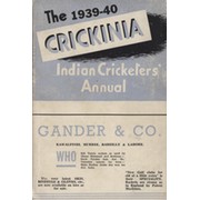 THE 1939-40 CRICKINIA INDIAN CRICKETERS