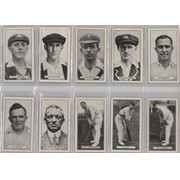 AUSTRALIAN CRICKETERS 1925 (MORRIS & SONS) CIGARETTE CARDS