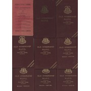 OLD HYMERIANS RUGBY FOOTBALL CLUB (HULL) FIXTURES CARDS 1928-39 (X9)