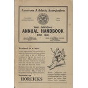 AMATEUR ATHLETIC ASSOCIATION HANDBOOK 1951