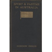 SPORT AND PASTIME IN AUSTRALIA